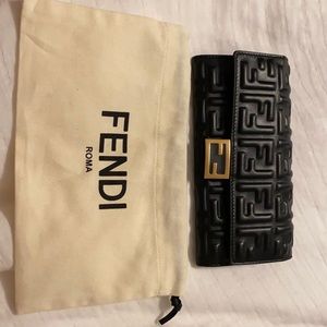 Fendi baguette wallet
